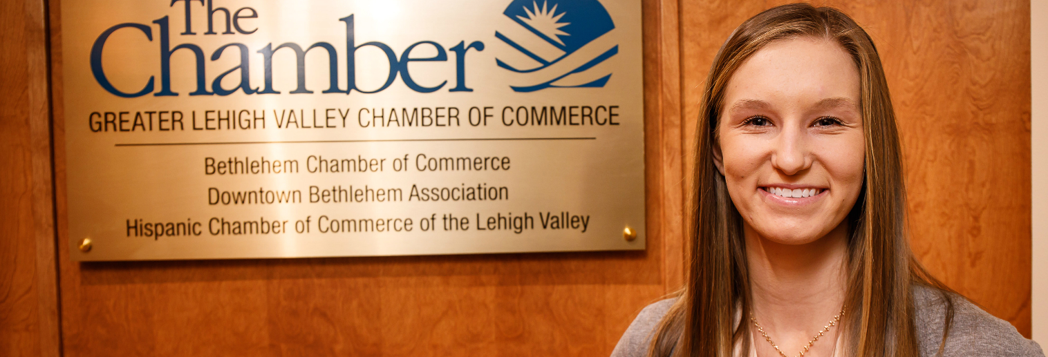 Moravian University Internship Spotlight: Lauren Bertucci ’18 at Bethlehem Chamber of Commerce/Downtown Bethlehem Association