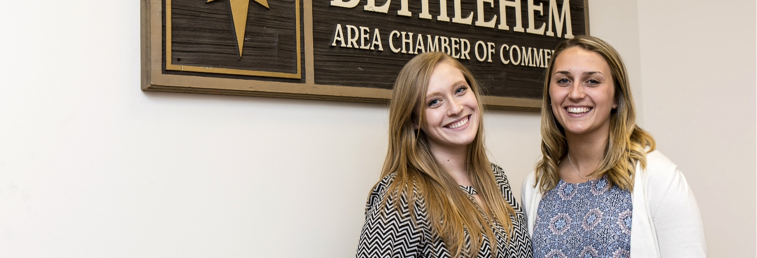 Moravian University Internship Spotlight: Melissa Pavia ’16 at the Greater Lehigh Valley Chamber of Commerce