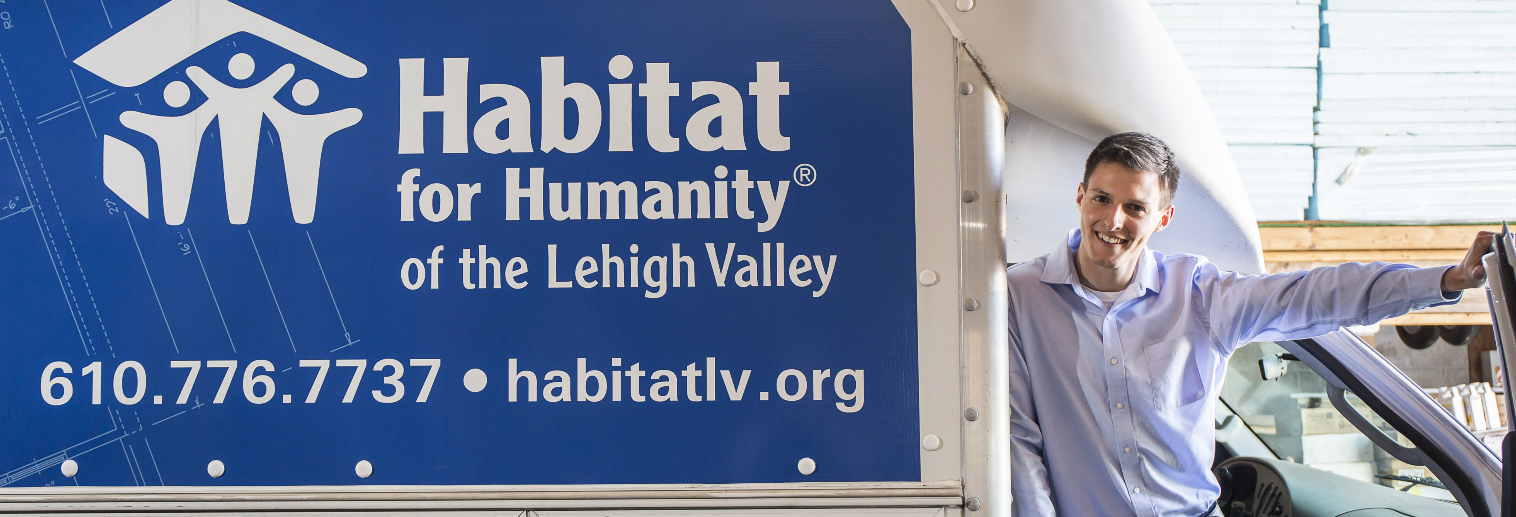 Moravian University Internship Spotlight: Stephen Stoddard ’16 at Habitat for Humanity of the Lehigh Valley 