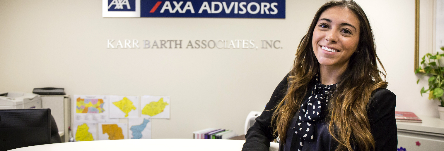 Moravian University Internship Spotlight: Natasha Zacarias ’18 at AXA Advisors, Karr Barth Associates