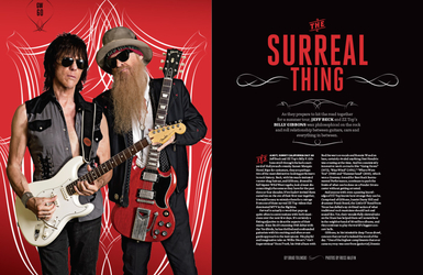 Guitar World Magazine Feature Article, 2015, Editorial Design