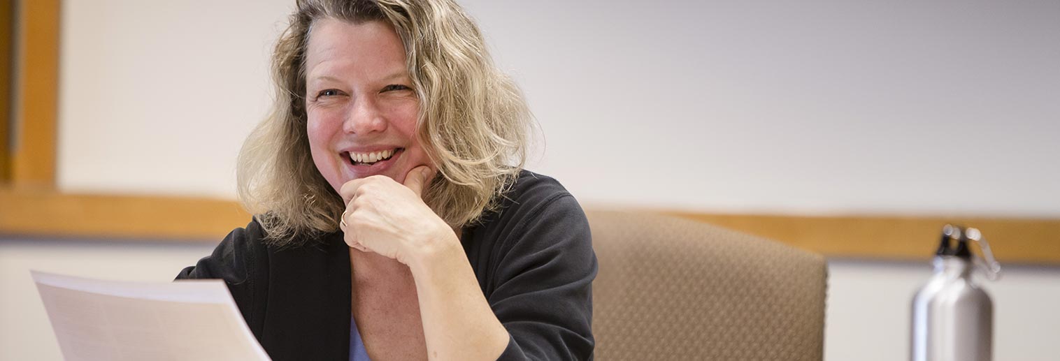 Dr. Hinnefeld in class