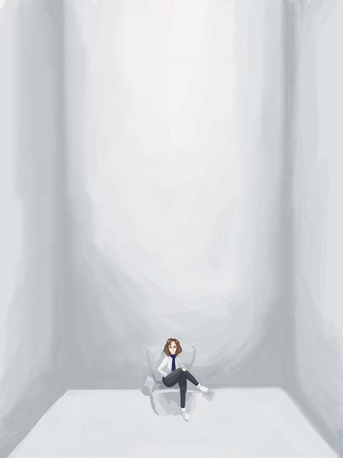 Wendy Cooper's painting The Therapist