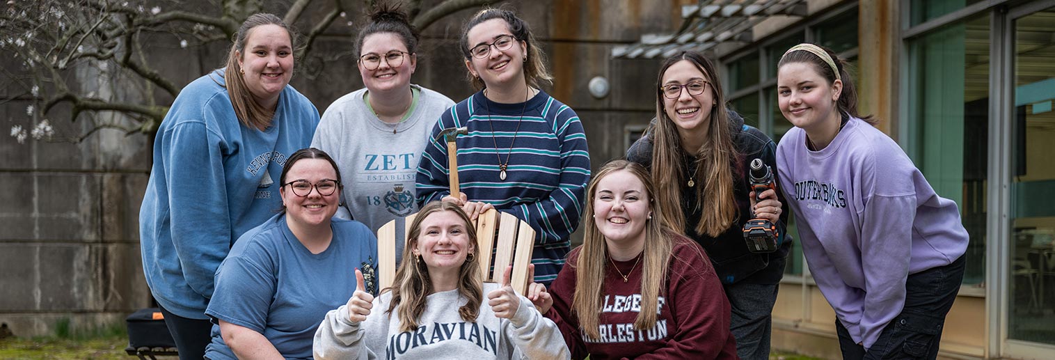 Habitat for Humanity build team