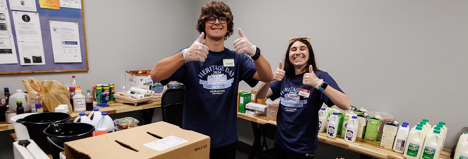 Volunteering students