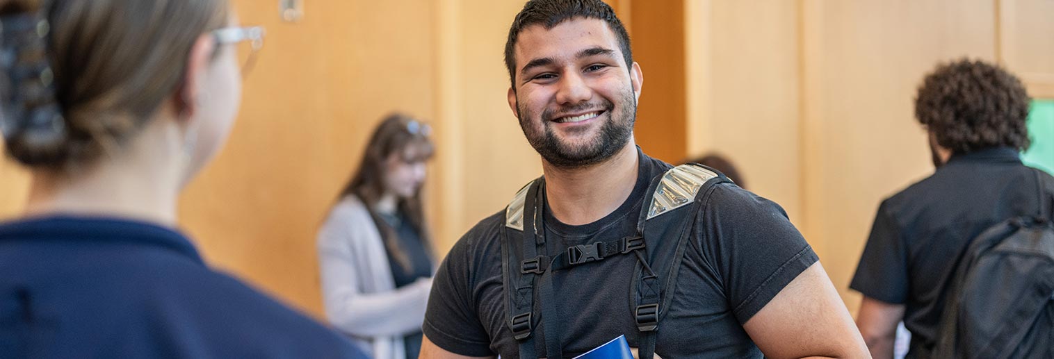 Student at info session