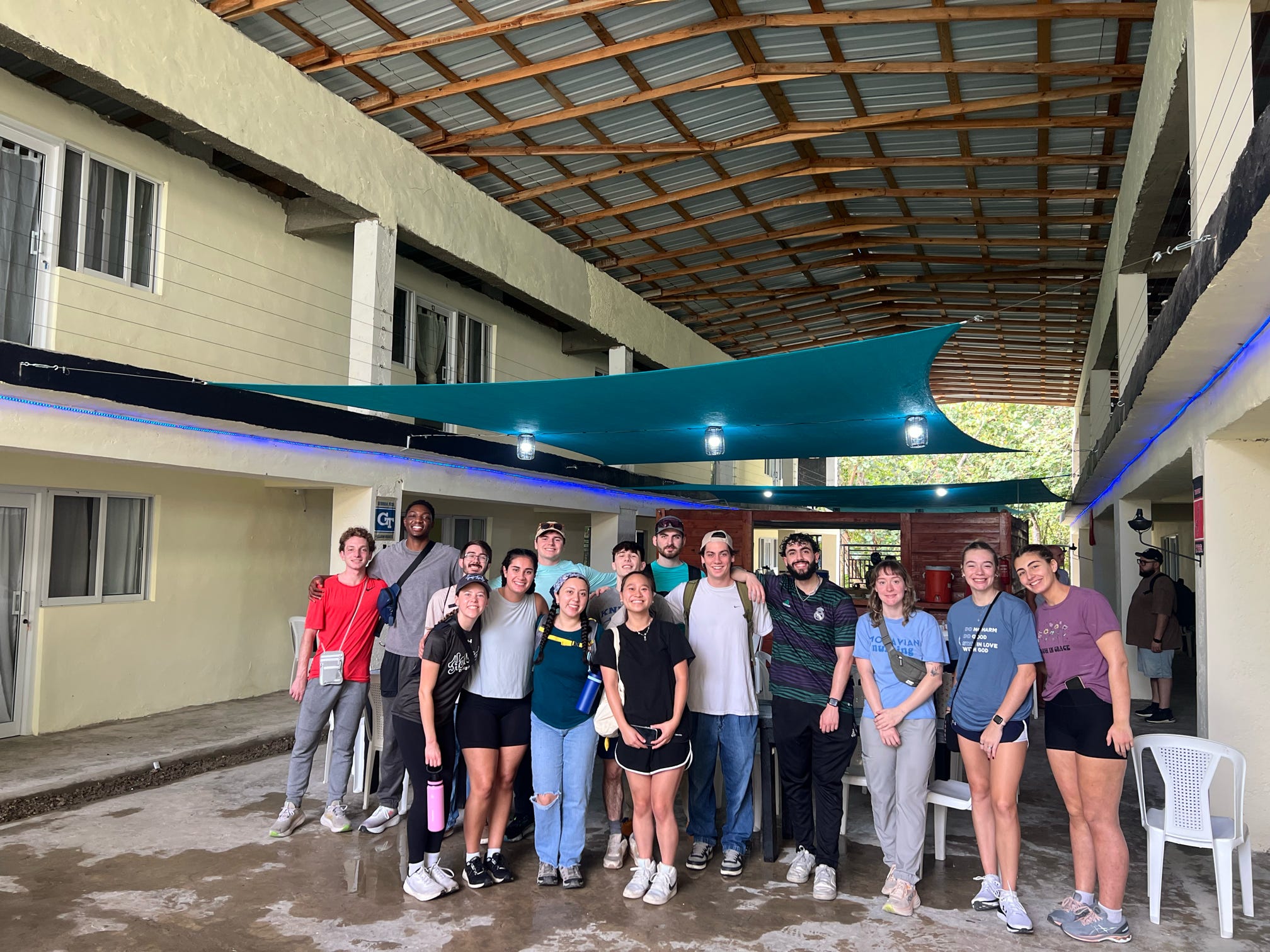 Group of students in Dominican Republic