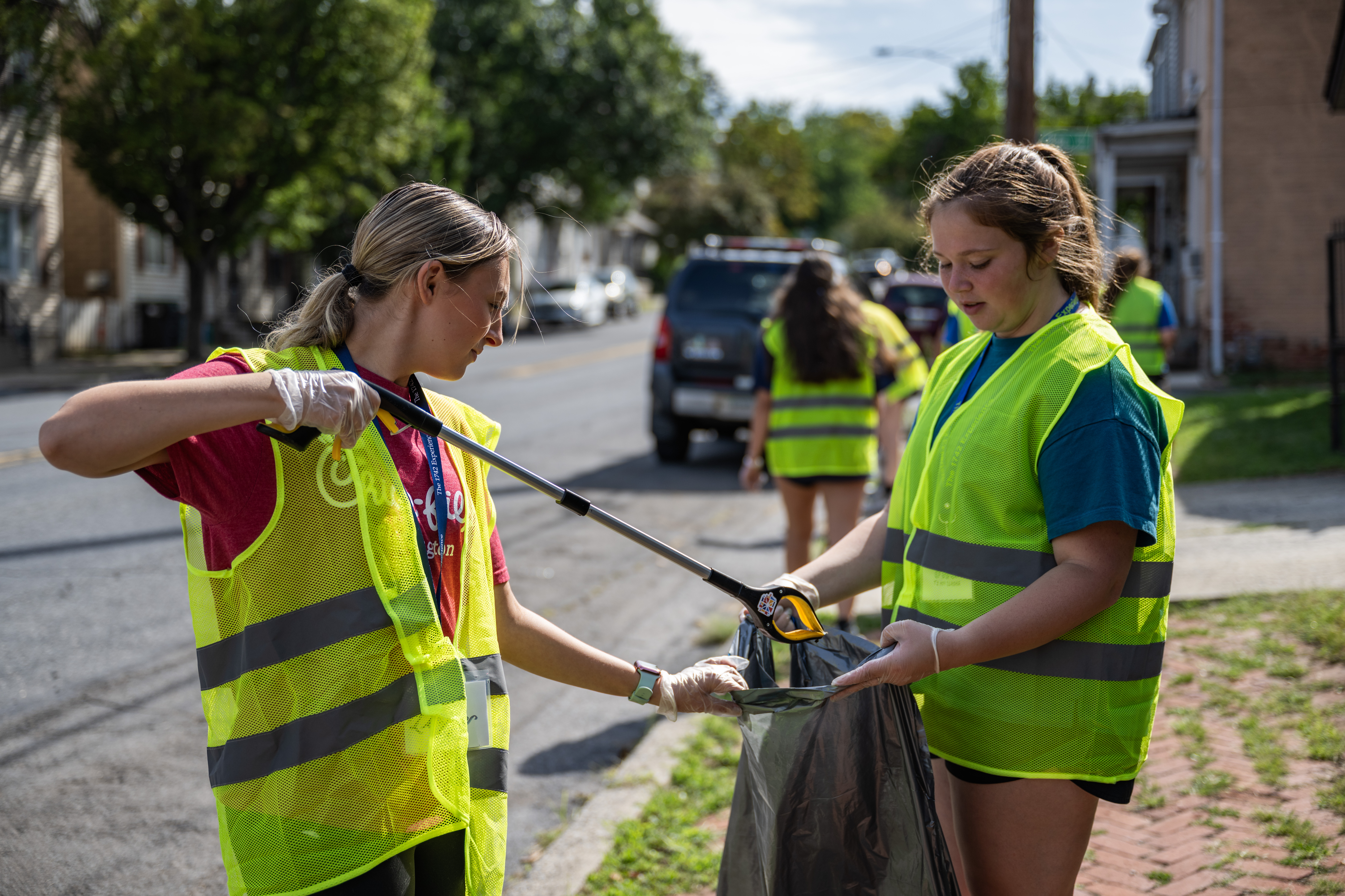 trash clean up