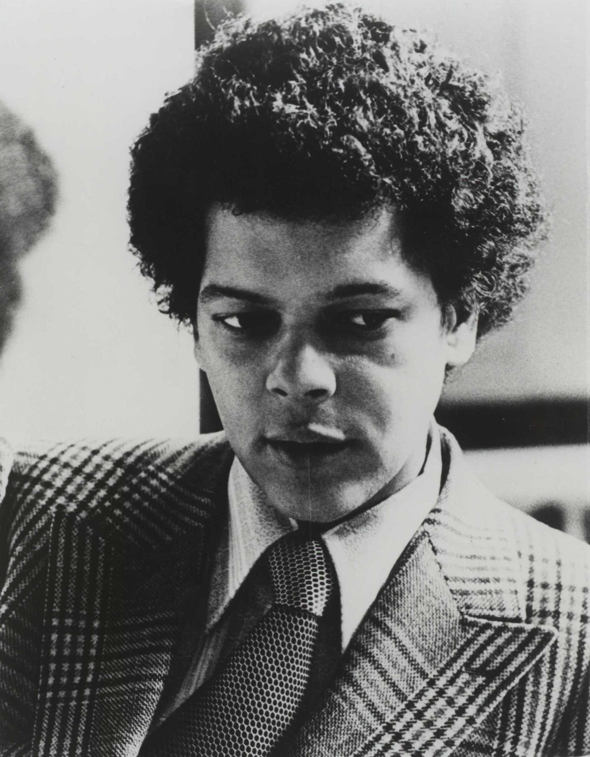 Julian Bond at Moravian College, 1982