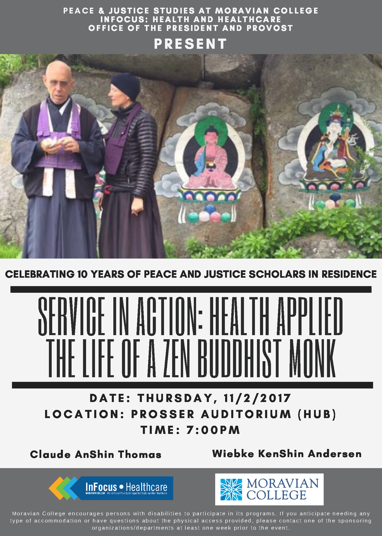 Peace & Justice Scholars in Residence Public Lecture