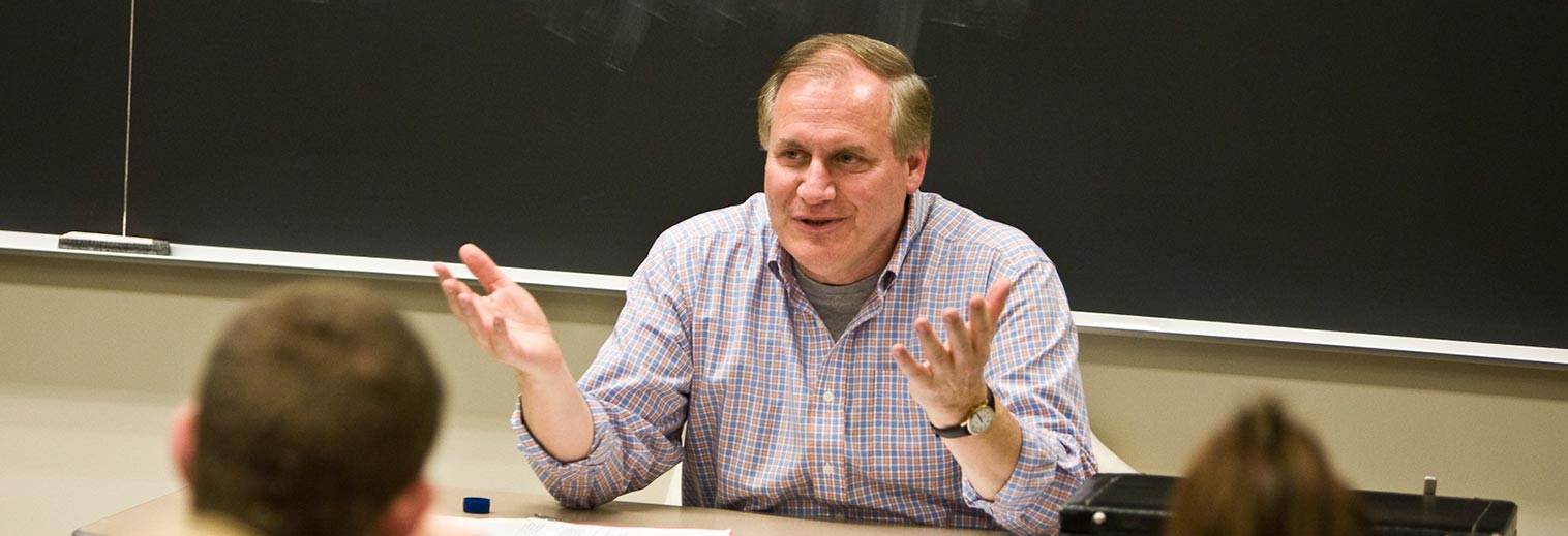 Dr. Ravelle in class