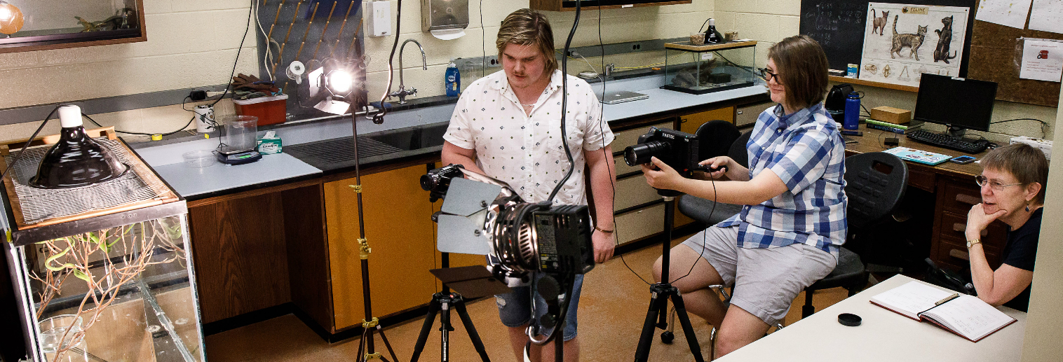 SOAR 2018 Tevo’n Campbell ’21 and Emma Adam ’19