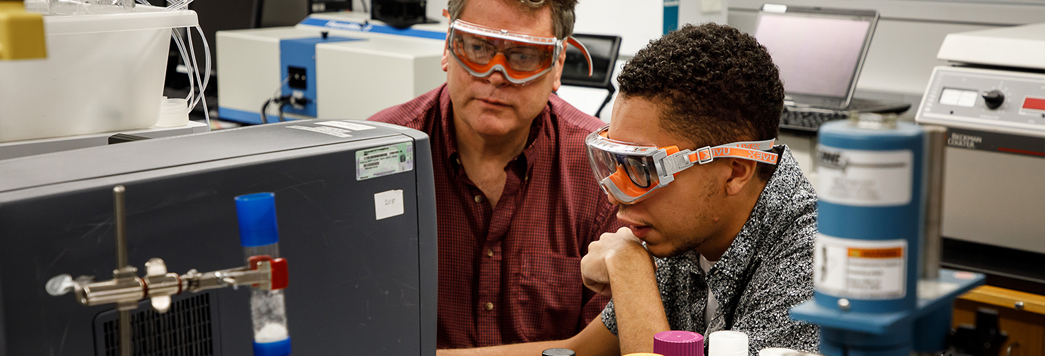 Cole Carey and Dr. Dunham