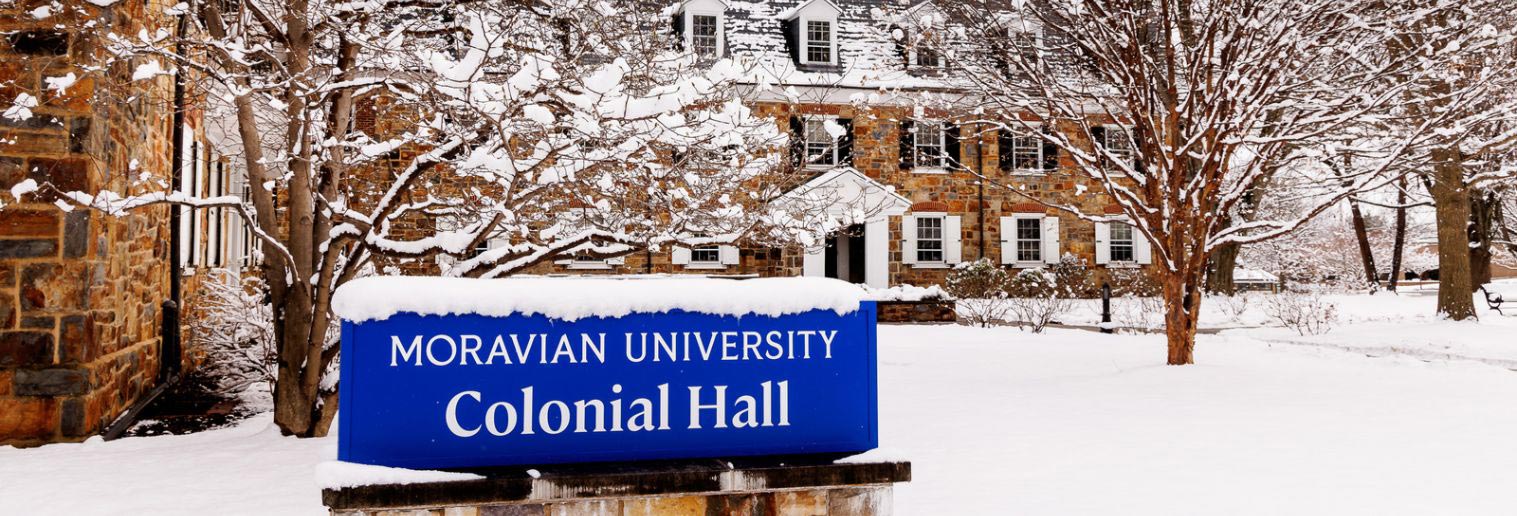 Colonial Hall sign
