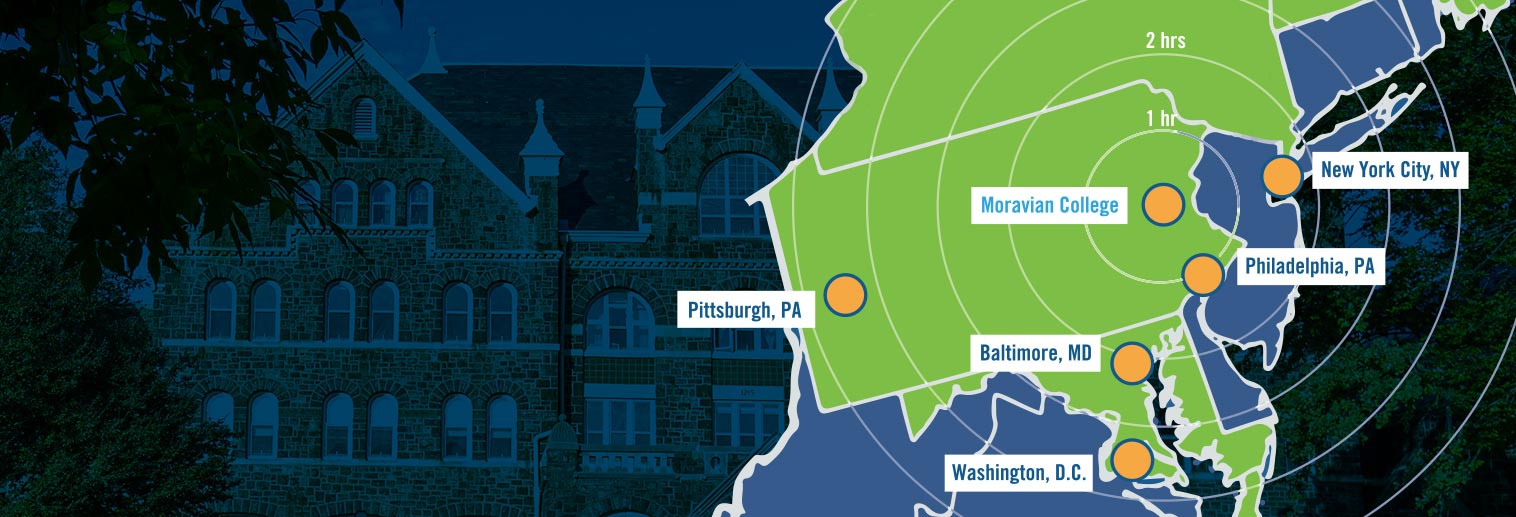 Moravian Campus Map