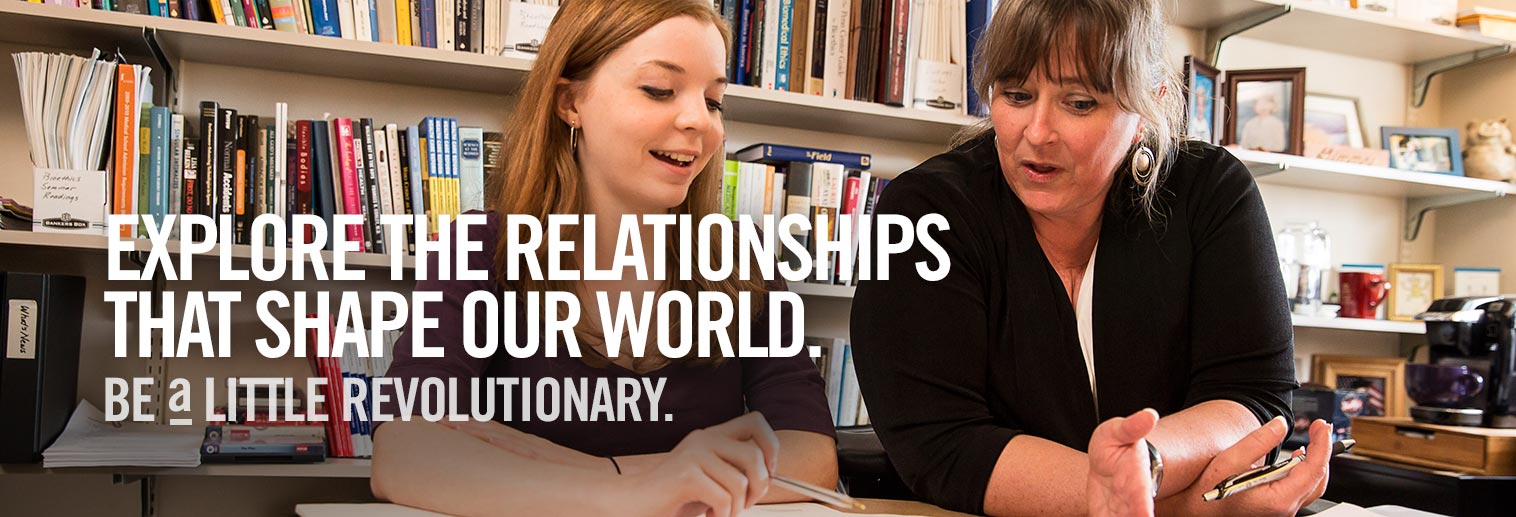 Ginny O'Connell with student