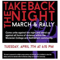 Annual Take Back the Night March and Rally
