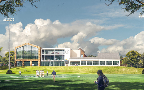 HUB rendering west side