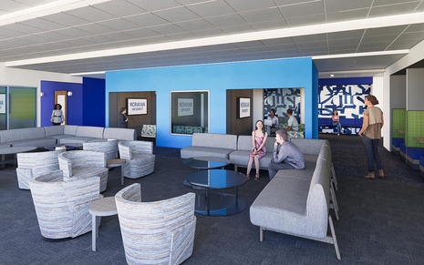 Second Floor Lounge &amp; Meeting Rooms