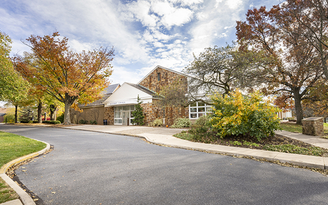 HUB side entrance