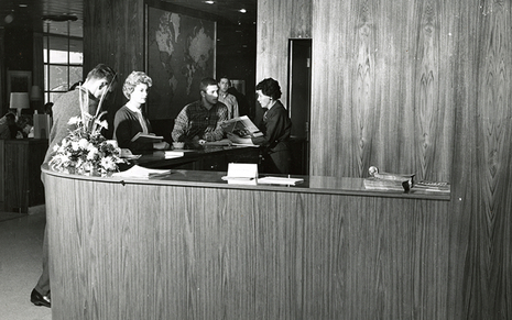 HUB 1960s desk