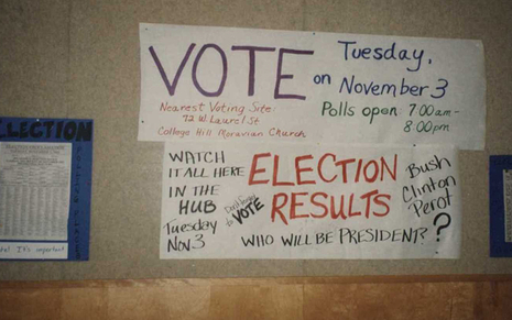 HUB 1990s election day