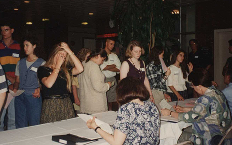 HUB 1990s students