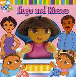 Nick Jr. Books Dora the Explorer, &quot;Hugs and Kisses,&quot; 2006, Publishing Design