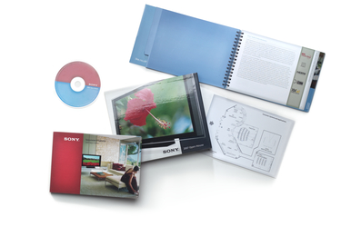 Sony Electronics Open House Sales Kit, 2009, Corporate Marketing Design