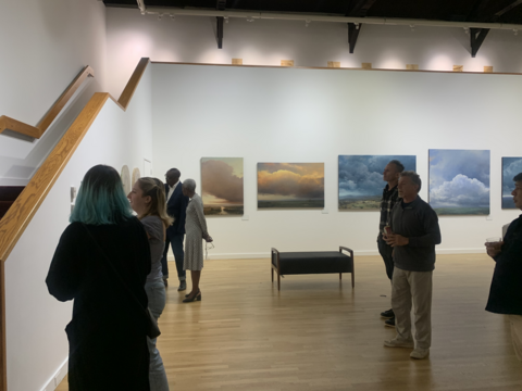 Payne Gallery opening of attendees October 2025