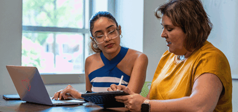 Student and faculty work
