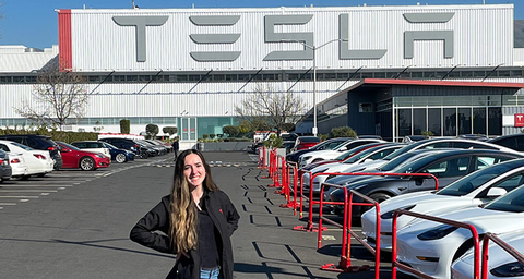 Moravian alum working at Tesla