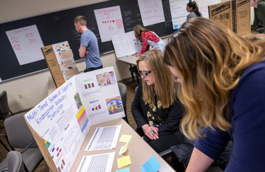 Student poster presentation